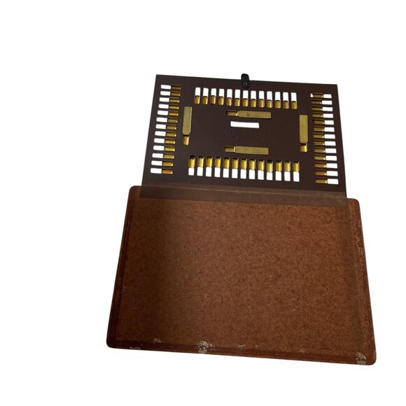 Vintage Bridge Card Game Board Autobridge Playing with Metal Sliders READ DSCPT - Picture 15 of 16